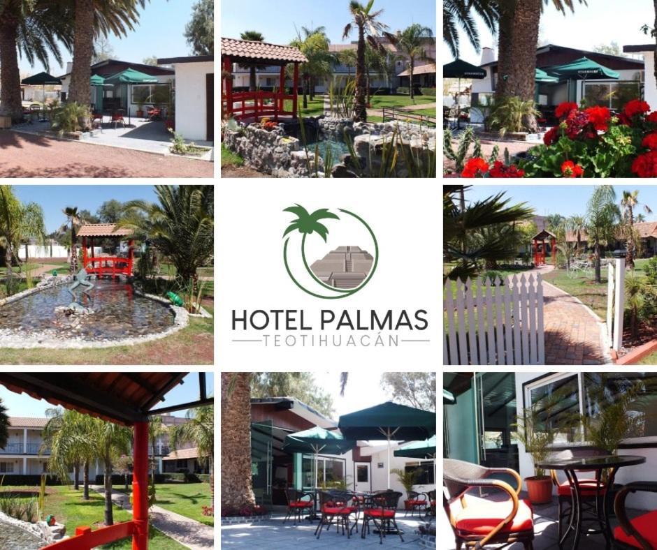 Hotel Palmas Teotihuacan 圣胡安特奥蒂瓦坎 外观 照片